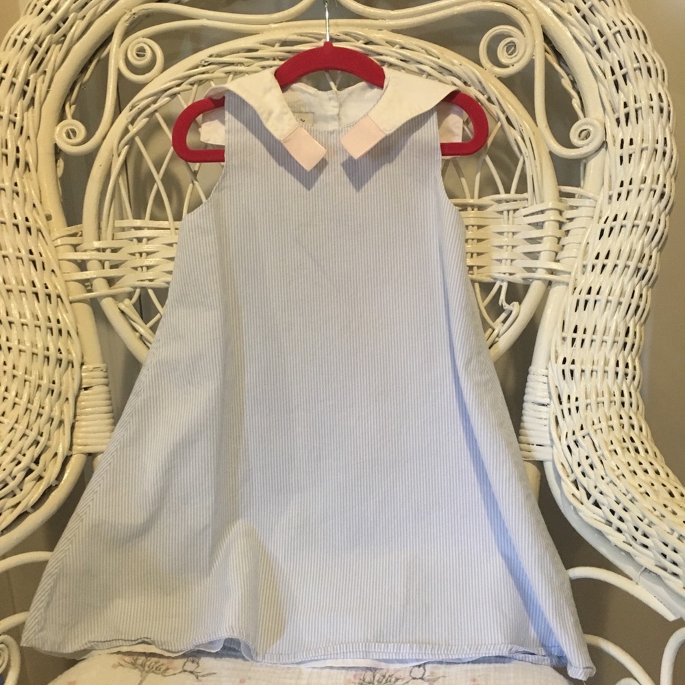 Jack and Teddy- girls 4T lined dress